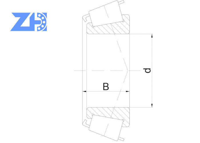 Łożysko stożkowe M88048 rozmiar calowy 33,338 * 68,262 * 22,225 mm