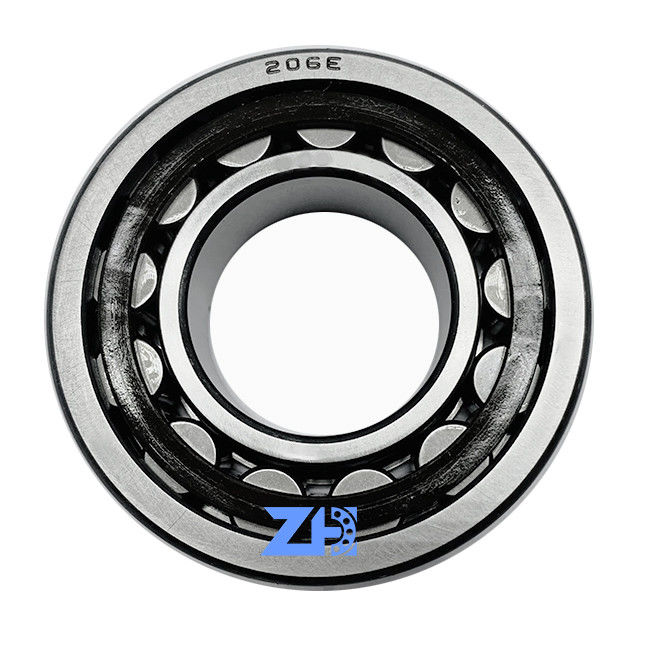 Łożysko walcowe NJ206ET2X 30 * 62 * 16 mm Długa żywotność Wysoka prędkość Niski poziom hałasu