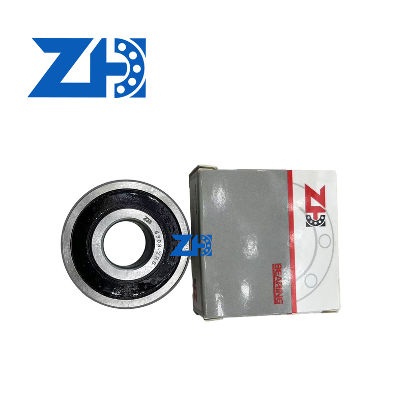 6303-2RS Głębokie łożyska kulkowe 17 mm wewnętrzne x 47 mm zewnętrzne x 14 mm szerokie z precyzją P0/P6/P5/P4