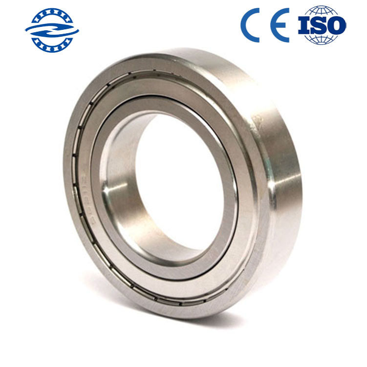Nierozłączne jednorzędowe łożysko kulkowe zwykłe 6011- 2Z GCR15 Materiał 55 * 90 * 18MM