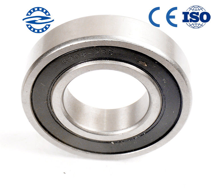Łożysko kulkowe poprzeczne jednorzędowe otwarte jednorzędowe 6208 6306 2RS 40 * 80 * 17mm