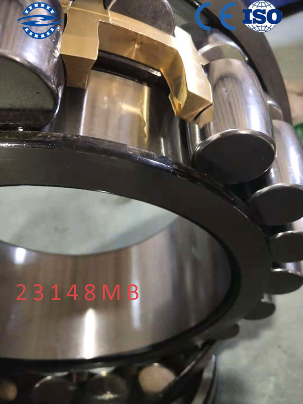 Łożysko baryłkowe z mosiężną klatką 23148 ​​W33 / MB z otworem równoległym 240 * 400 * 128MM