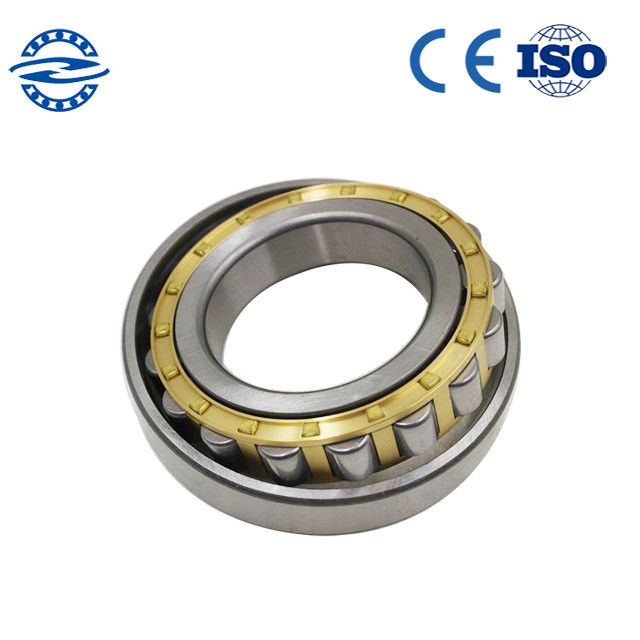 Łożysko walcowe z mosiężną klatką NU204 / NJ204 Precision P5 P4 rozmiar 20 * 47 * 14 mm